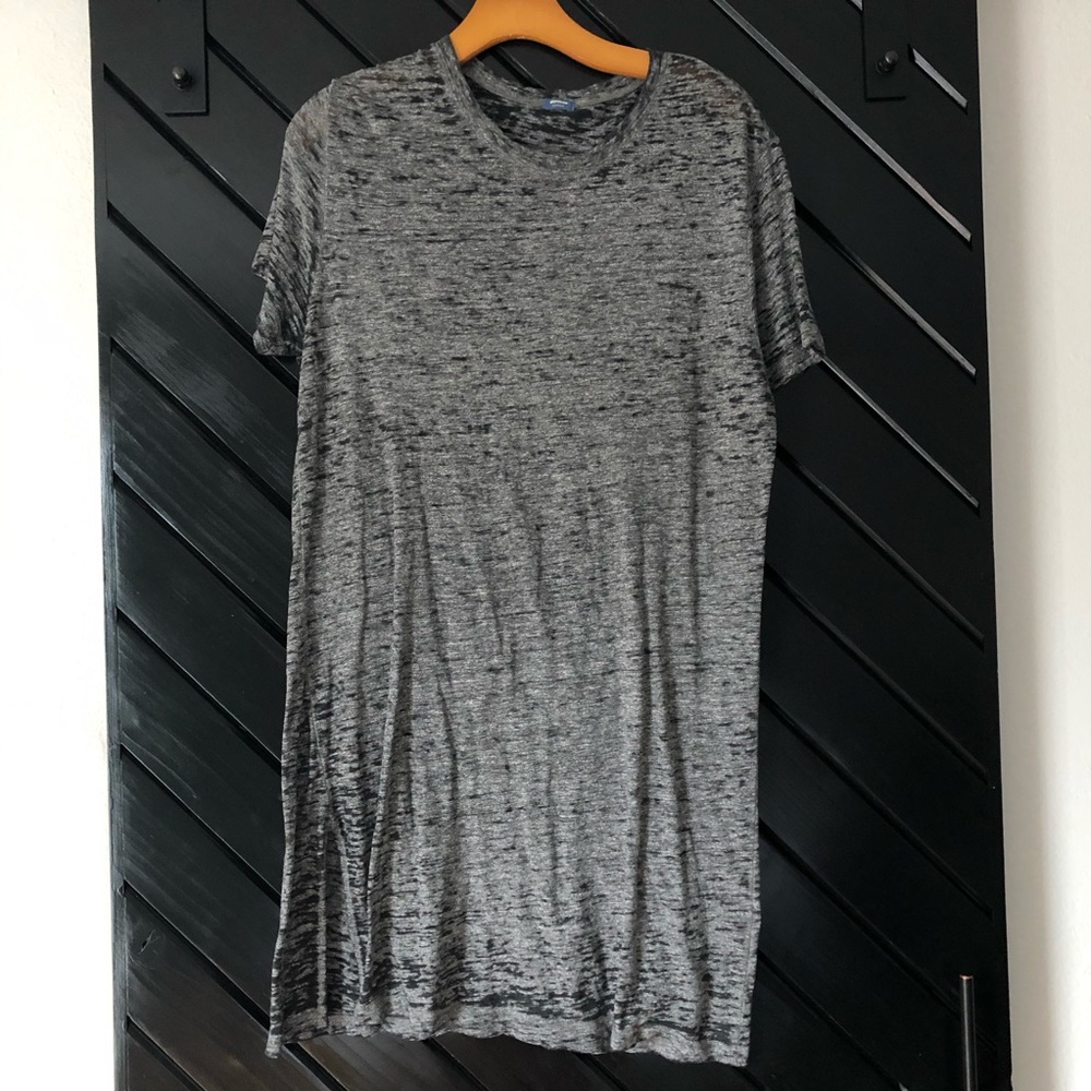 Monrow Bintage Burnout T-shirt Dress
